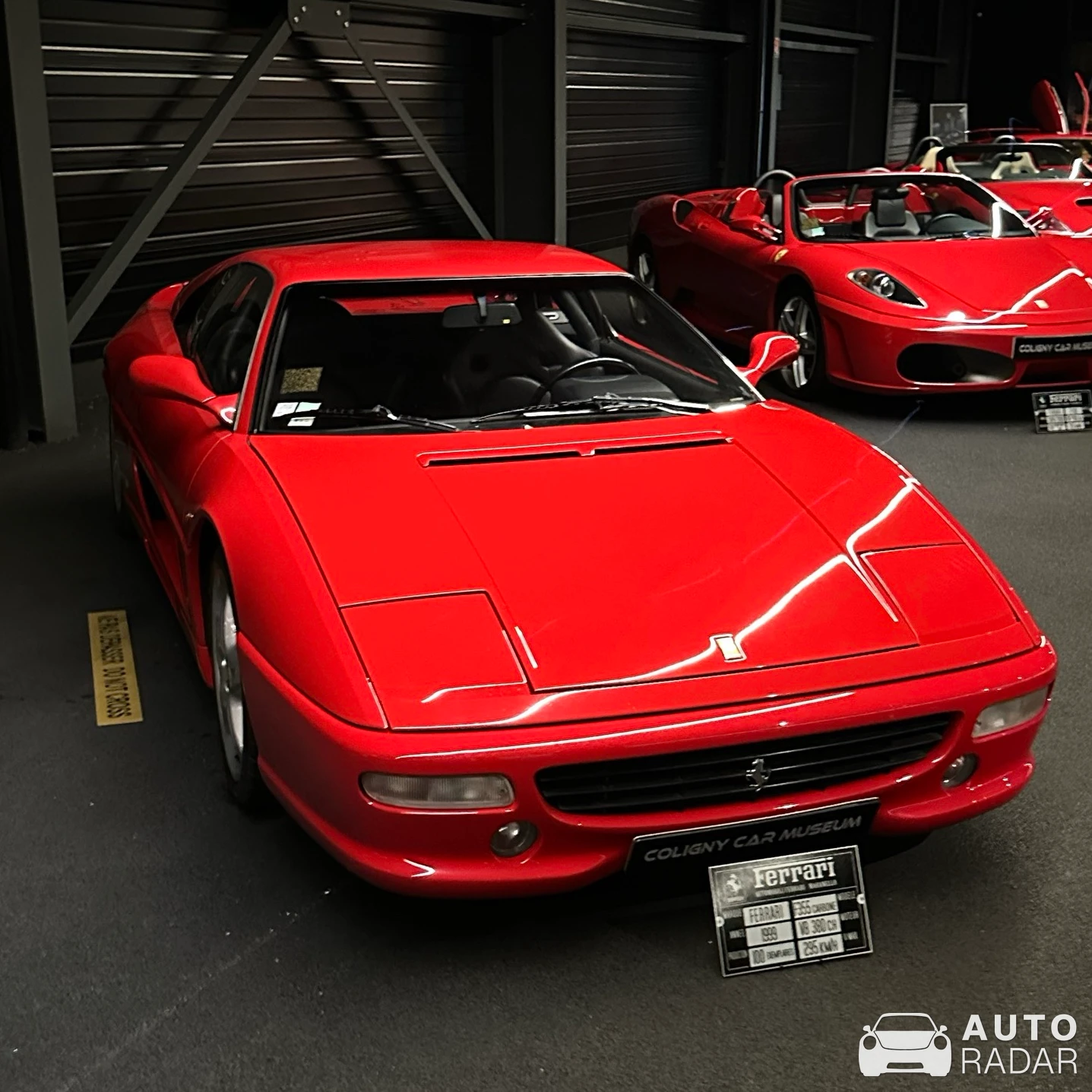Ferrari F355 F1 Berlinetta spotted in Coligny