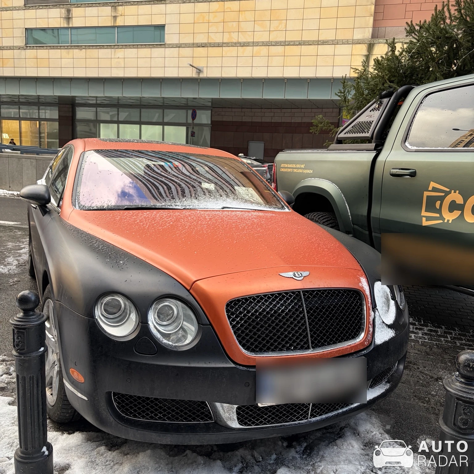 Bentley Continental GT spotted in Warszawa, Polska