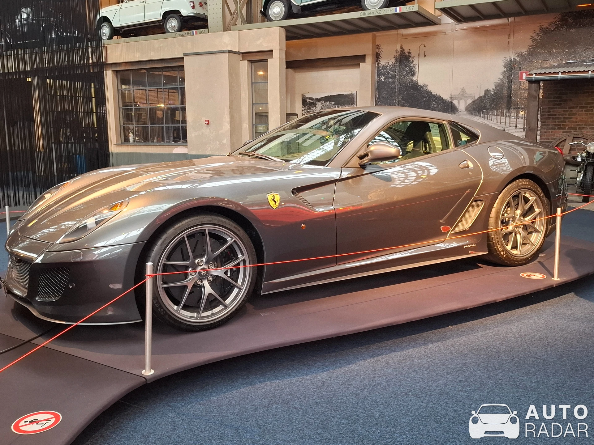 Ferrari 599 GTO spotted in Brussels, Belgium