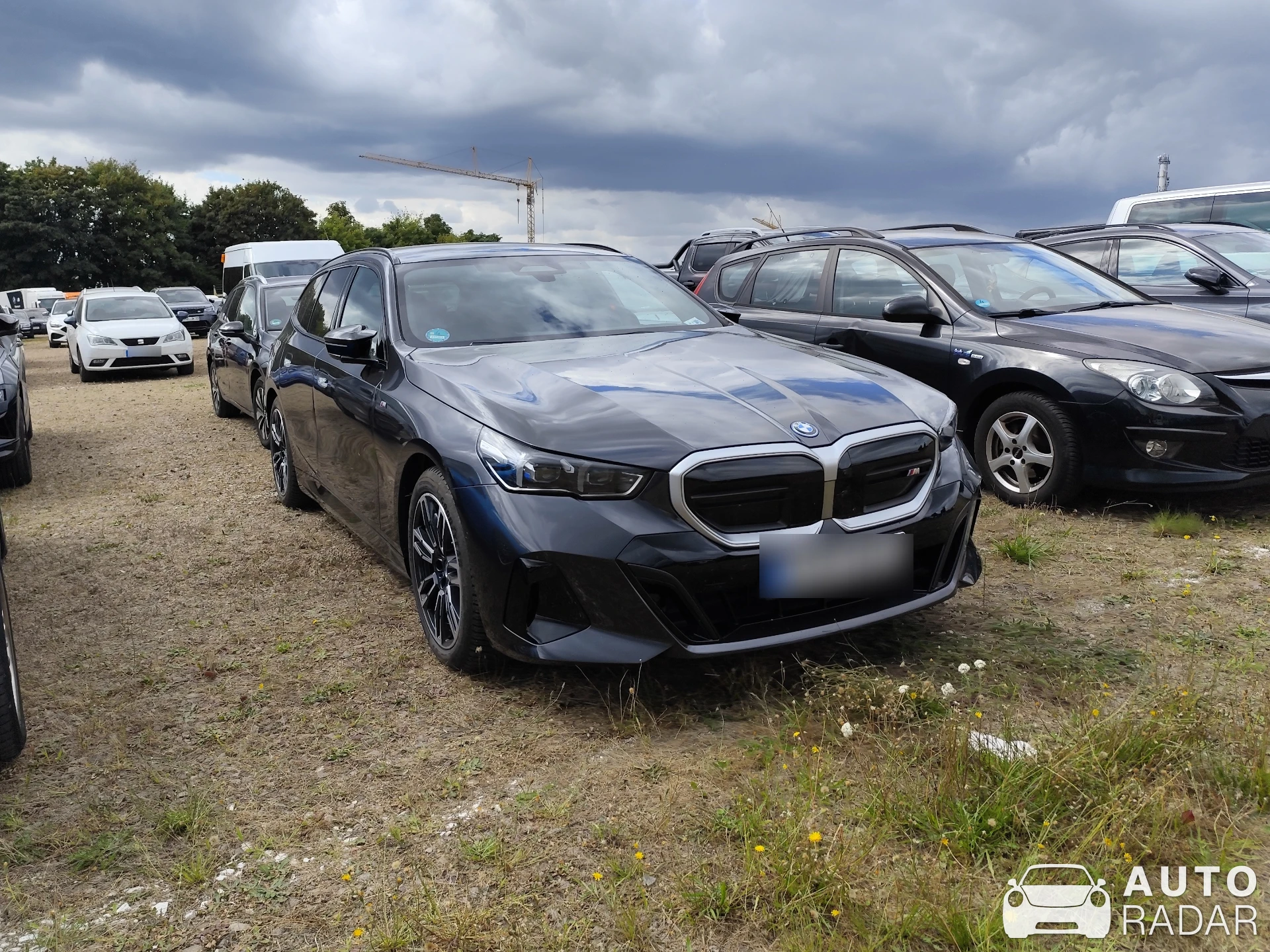 BMW i5 M60 spotted in Oberlungwitz