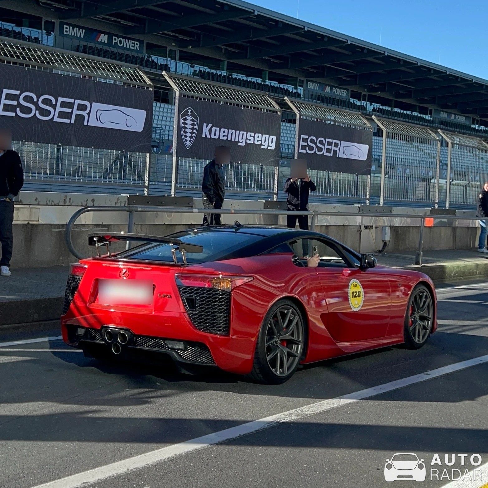 Lexus LFA Nürburgring Edition spotted in Nürburg
