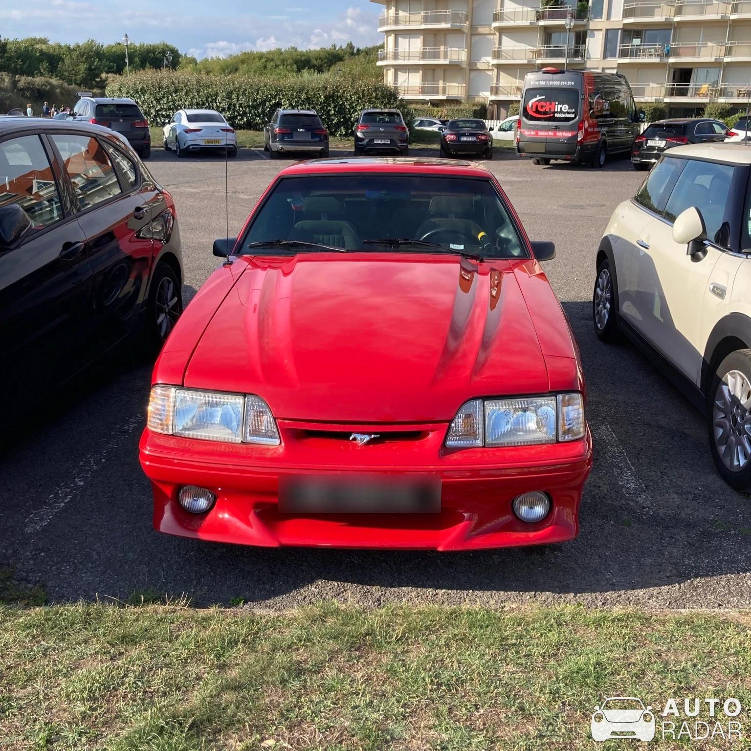 Ford Mustang GT spotted in Lille, France