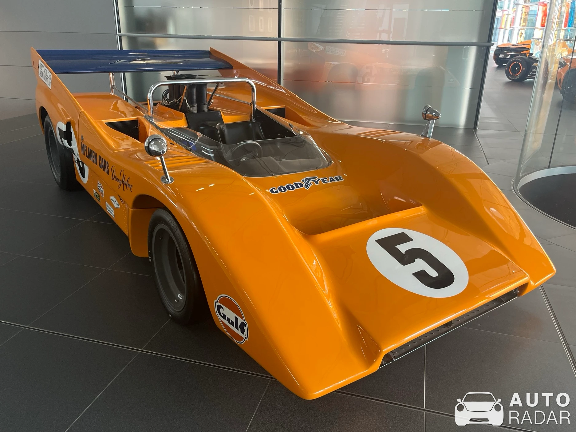 McLaren M8D spotted in Surrey, United Kingdom