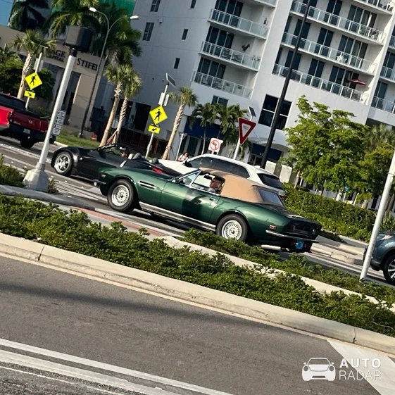 Aston Martin V8 Volante spotted in Sarasota