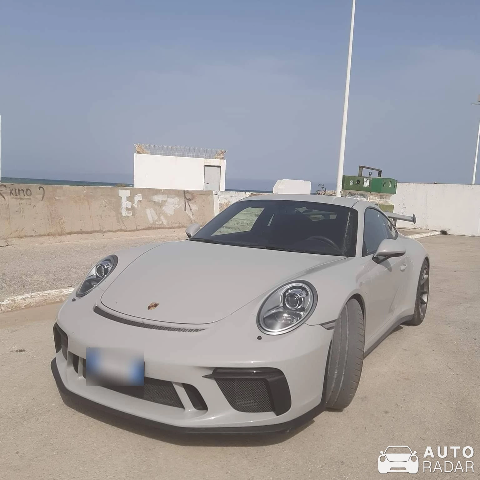 Porsche 991 GT3 MkII spotted in Médenine Governorate, Tunisia