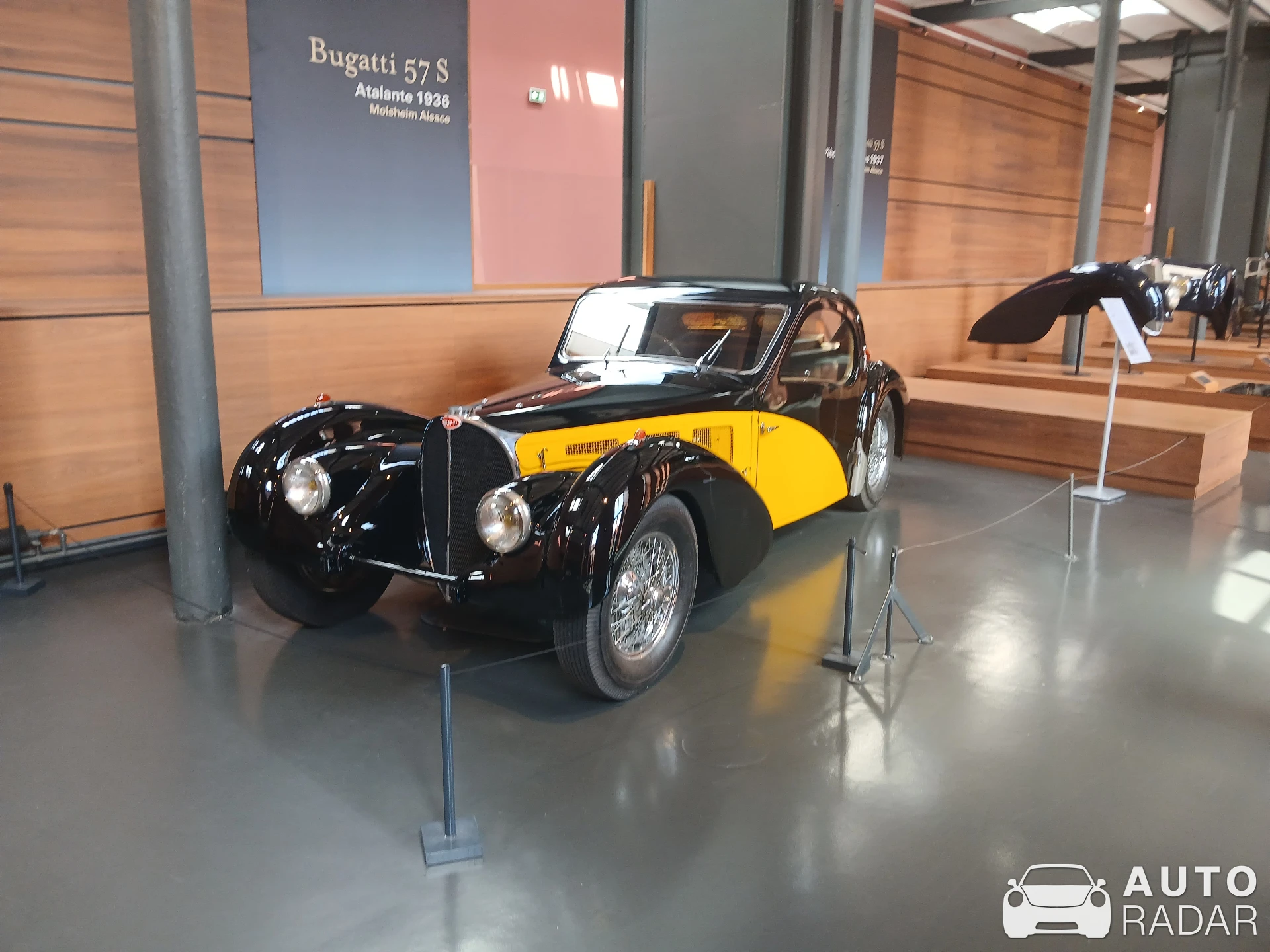 Bugatti Type 57C Saoutchik Roadster spotted in Mulhouse