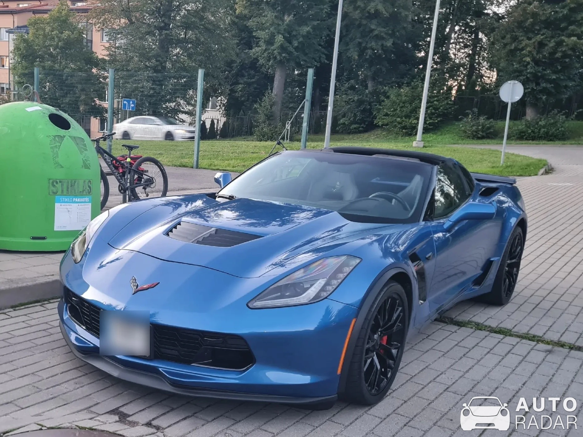 Chevrolet Corvette C7 Z06 spotted in Palanga City