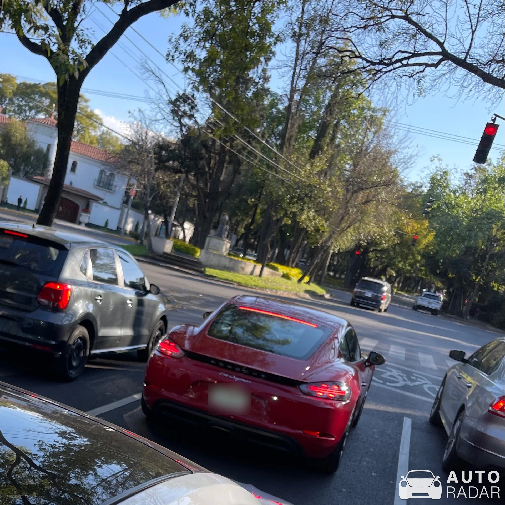 Porsche 718 Cayman spotted in Ciudad de México, México