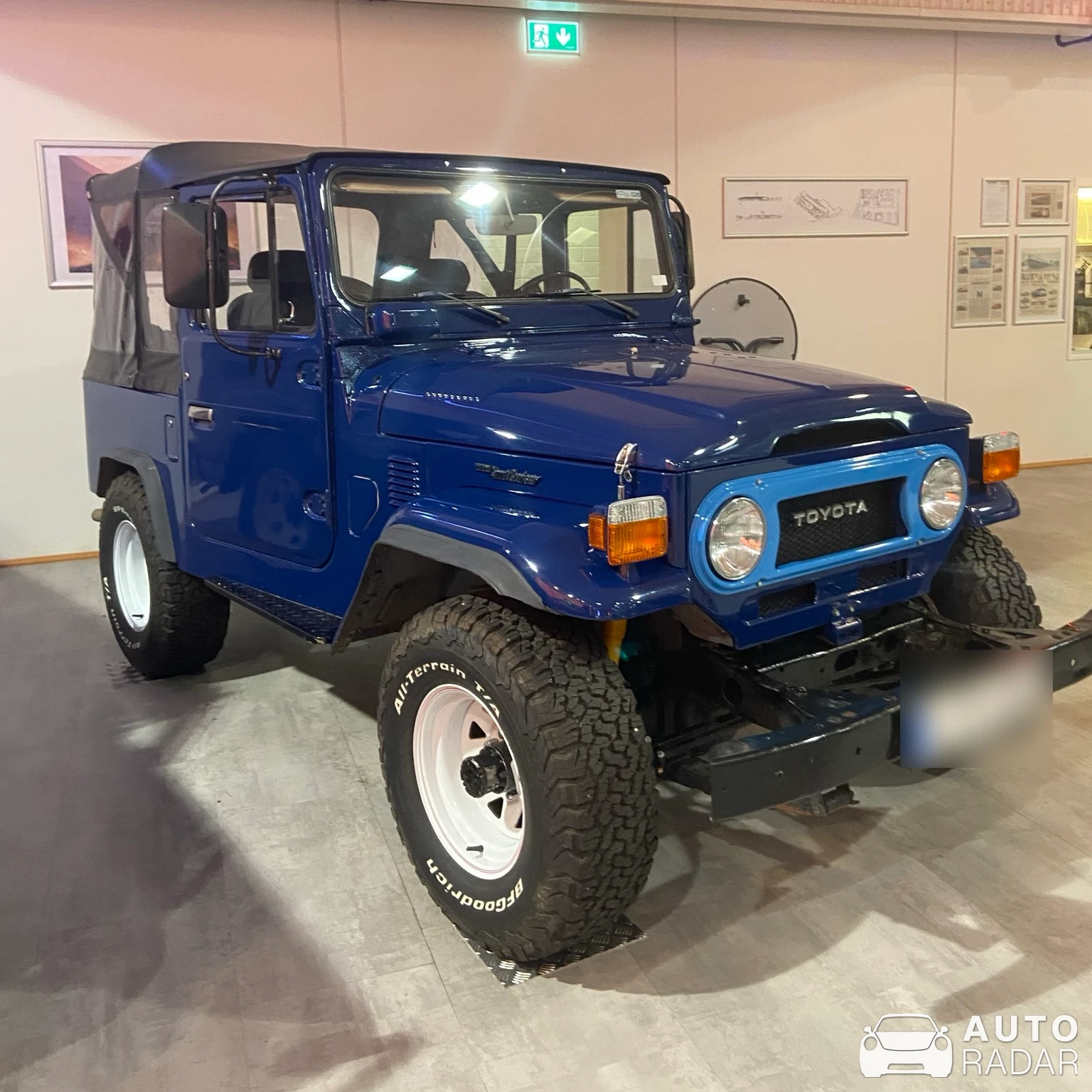 Toyota Land Cruiser BJ40 spotted in Köln