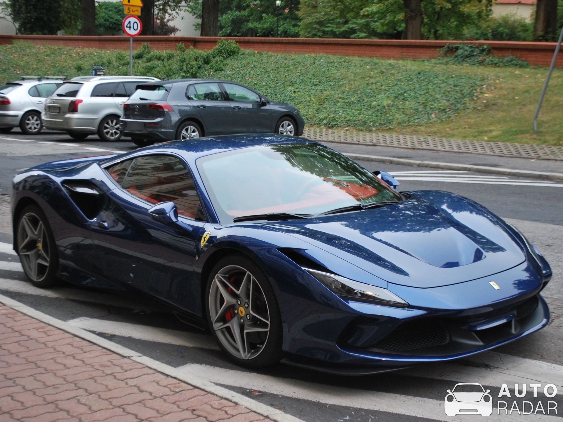 Ferrari F8 Tributo spotted in Warszawa, Poland