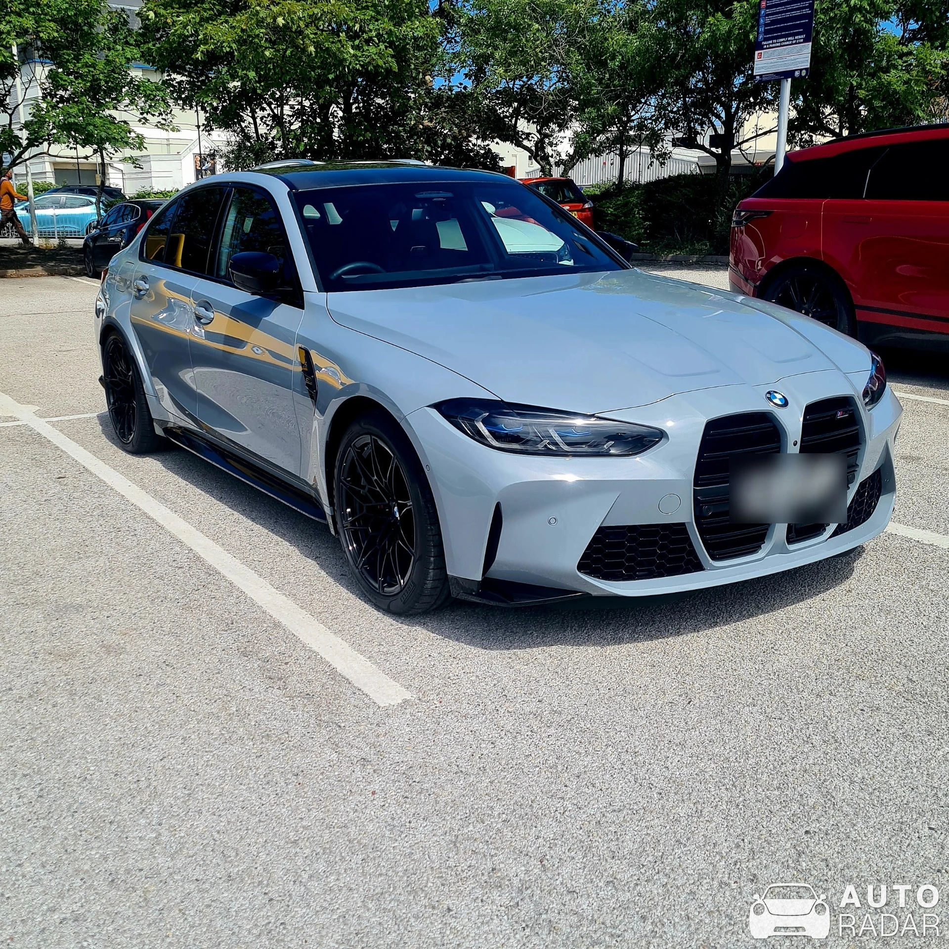 BMW M3 G80 Sedan Competition spotted in Conwy Principal Area, United Kingdom