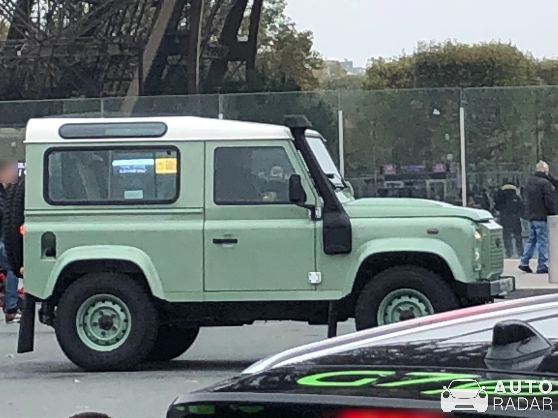 Land Rover Defender spotted in Paris, France