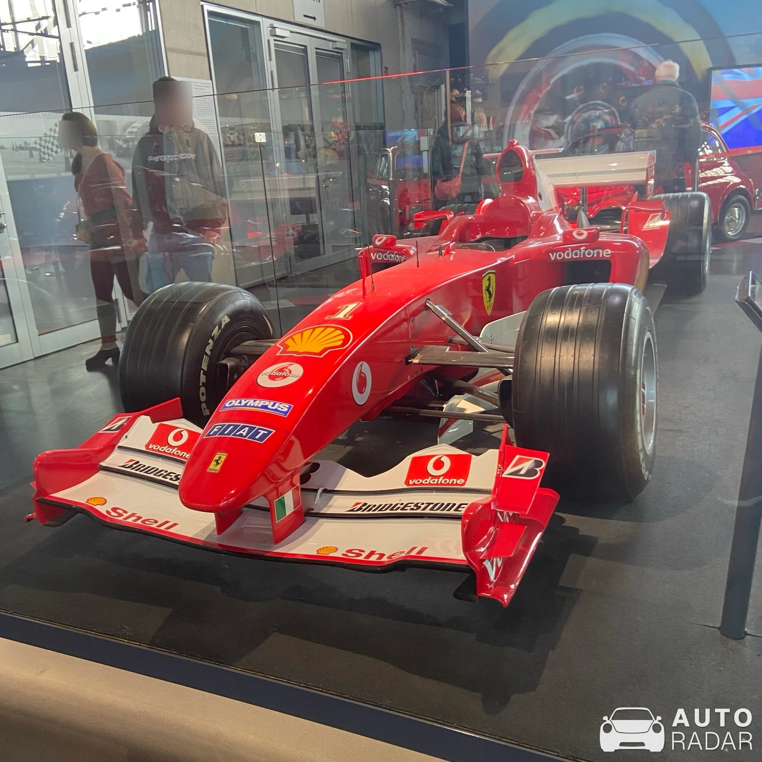 Ferrari F2004 spotted in Köln