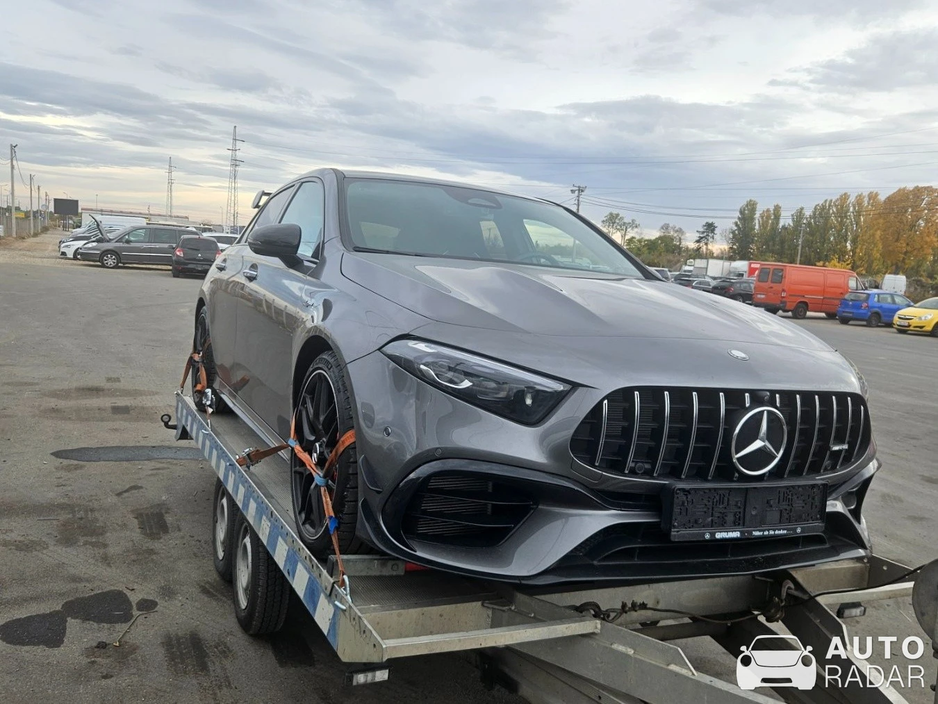 Mercedes-AMG A 45 W177 spotted in Horgoš