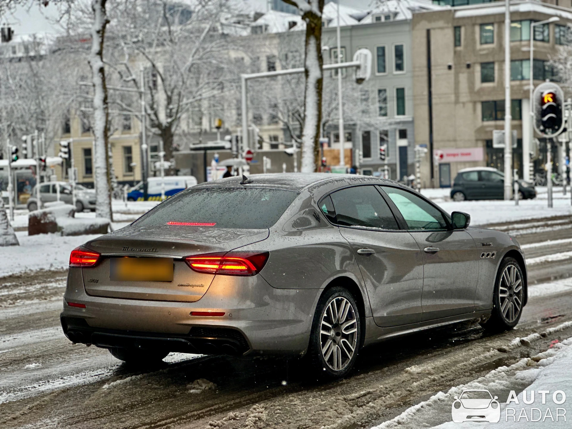 Maserati Quattroporte Modena Q4 spotted in Rotterdam