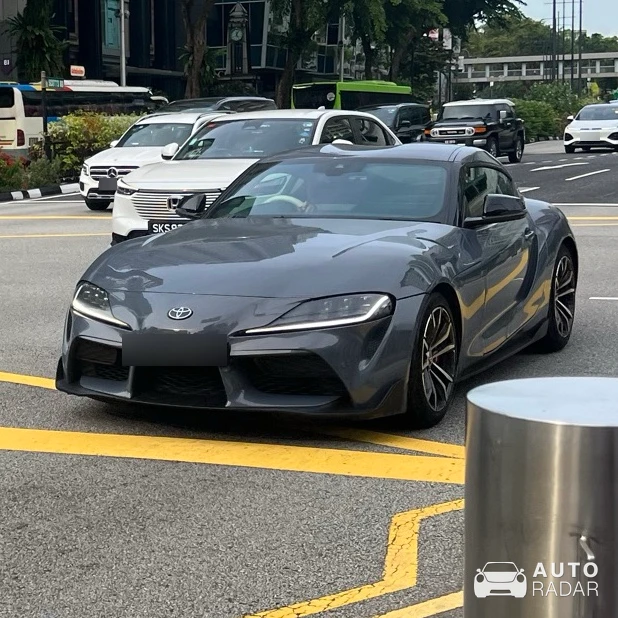 Toyota GR Supra A90 spotted in Singapore, Singapore