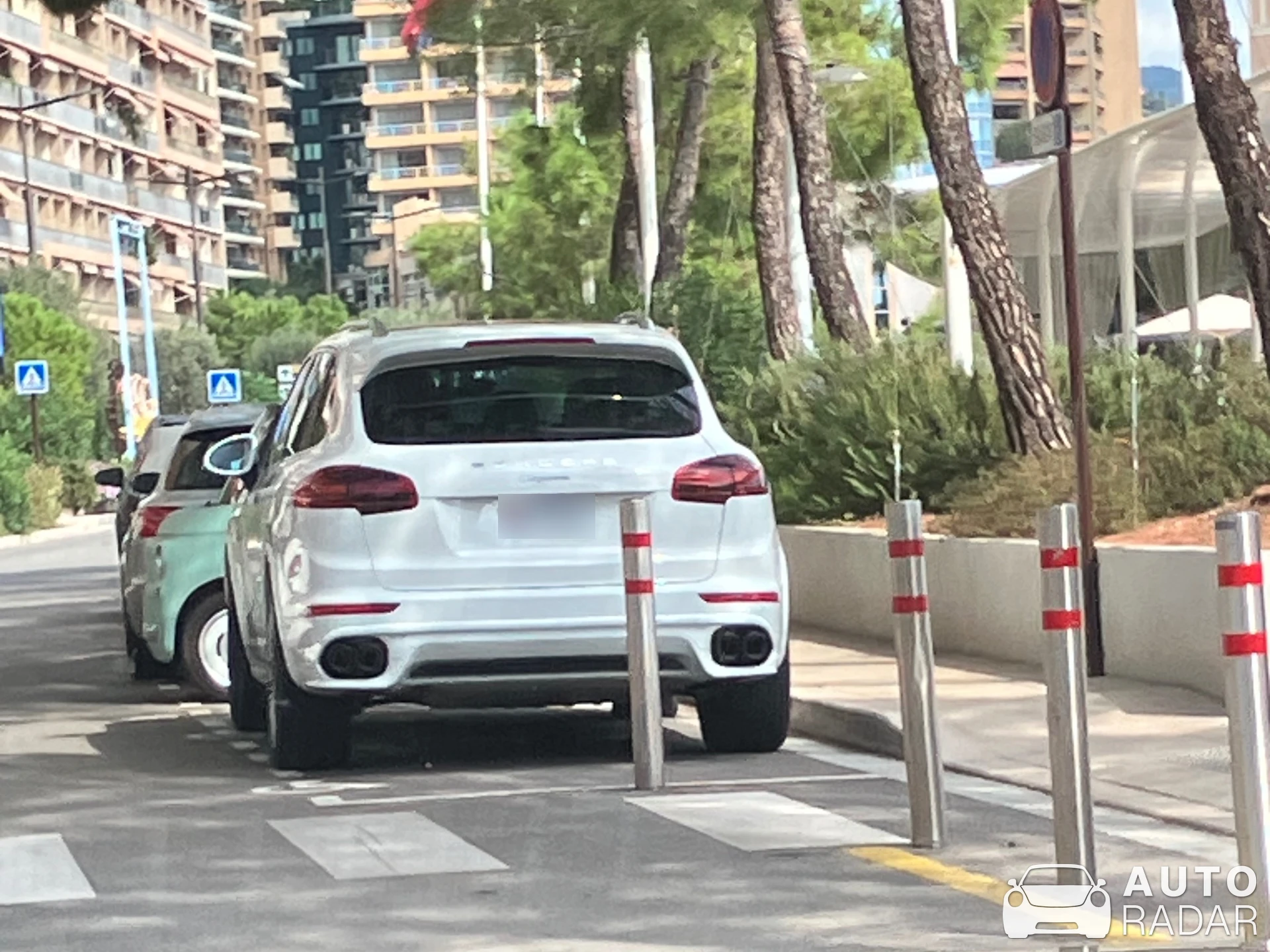 Porsche Cayenne Coupé Turbo S E-Hybrid spotted in Monaco, Monaco