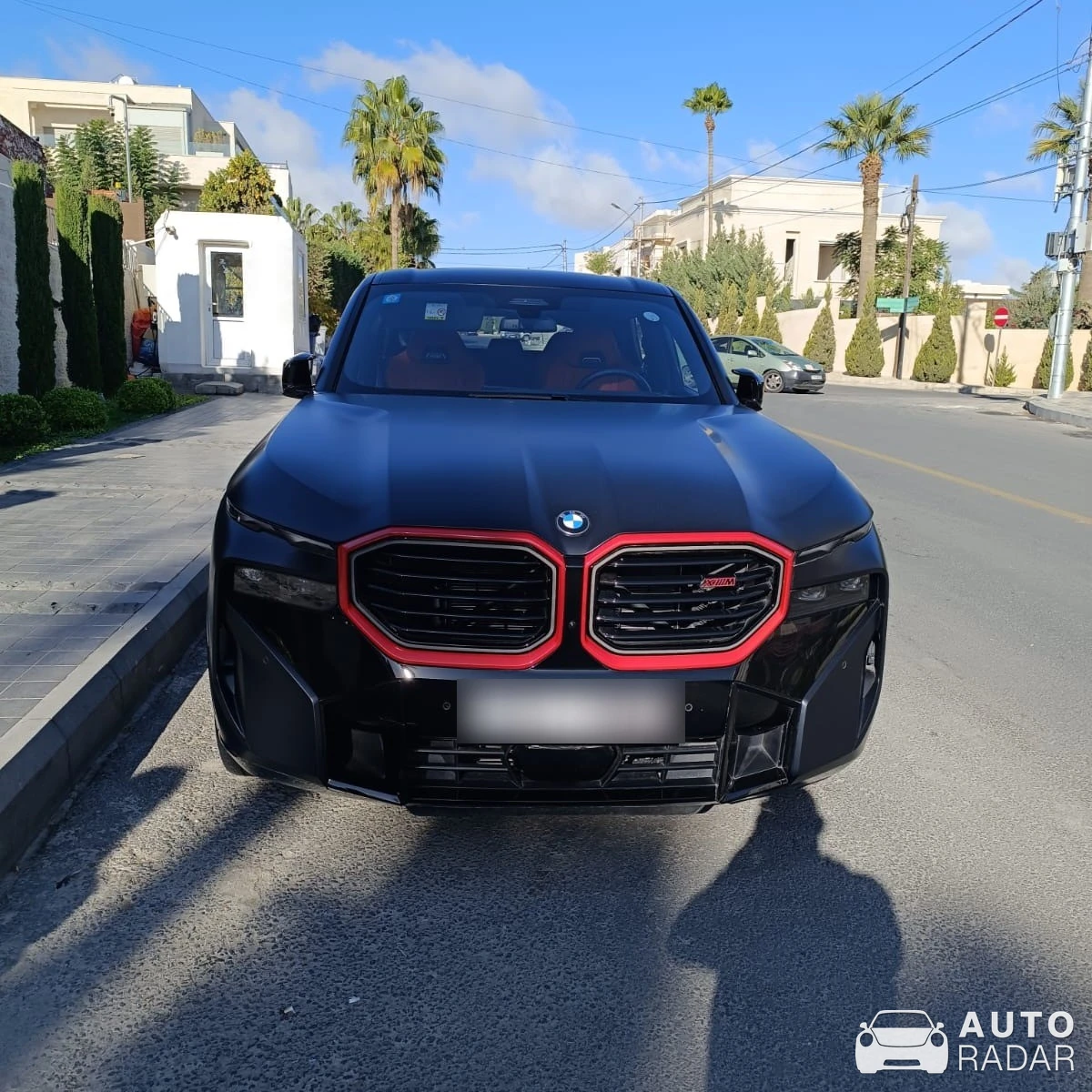 BMW XM G09 Label Red spotted in Amman, Jordan