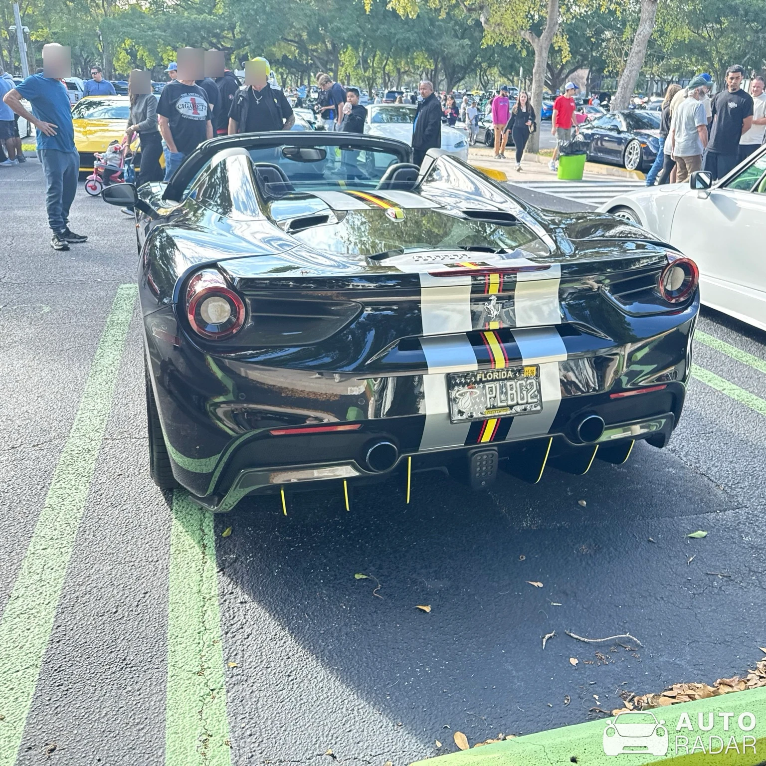 Ferrari 488 Pista Spider spotted in Boca Raton, United States