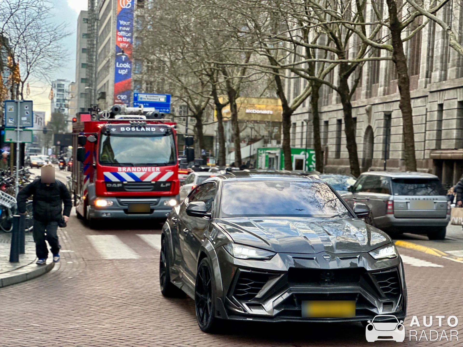 Lamborghini Urus Mansory spotted in Rotterdam, Netherlands