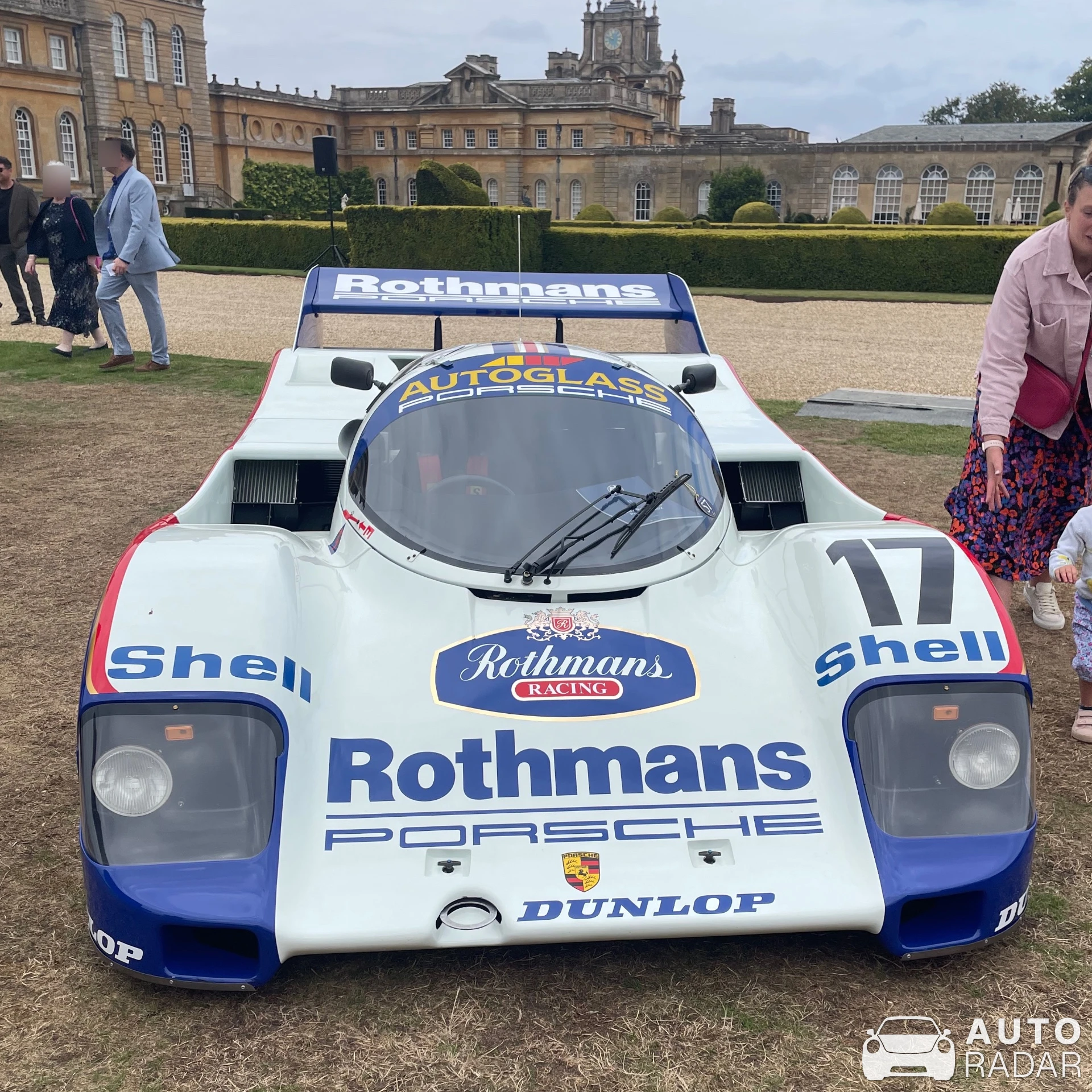 Porsche 956 spotted in Oxfordshire, United Kingdom