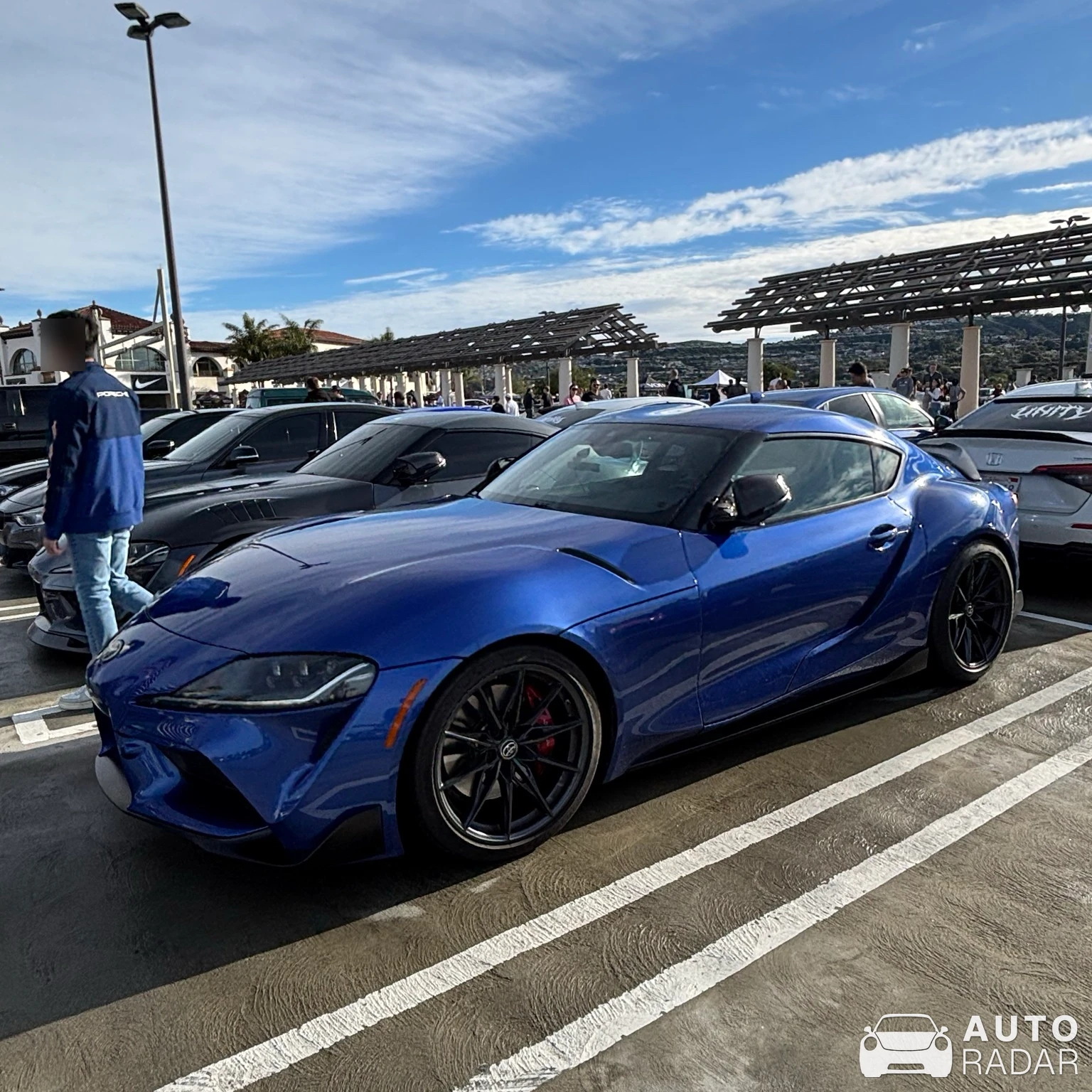 Toyota GR Supra A90 spotted in San Clemente, United States