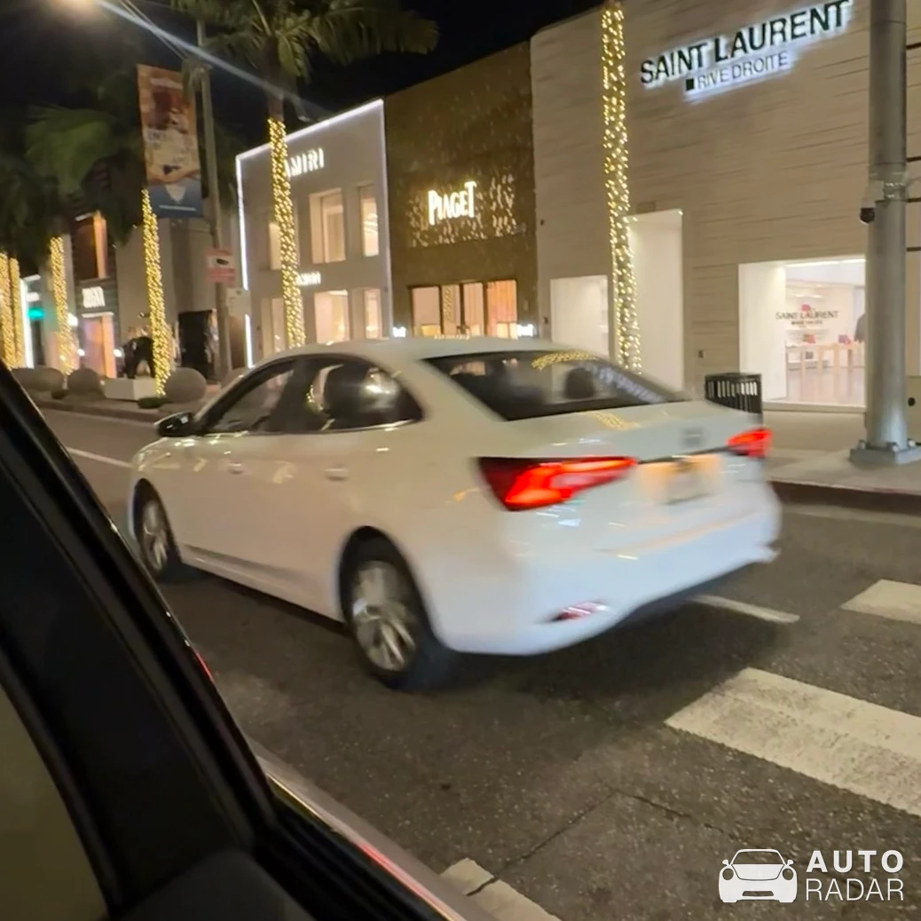 MG5 spotted in Beverly Hills
