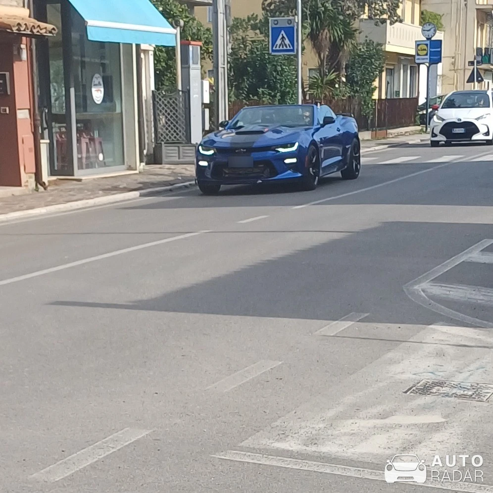 Chevrolet Camaro RS spotted in Cattolica, Italy