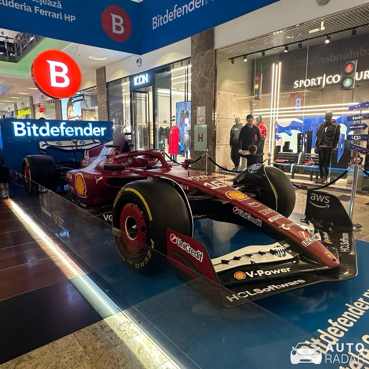 Ferrari SF-25 spotted in București