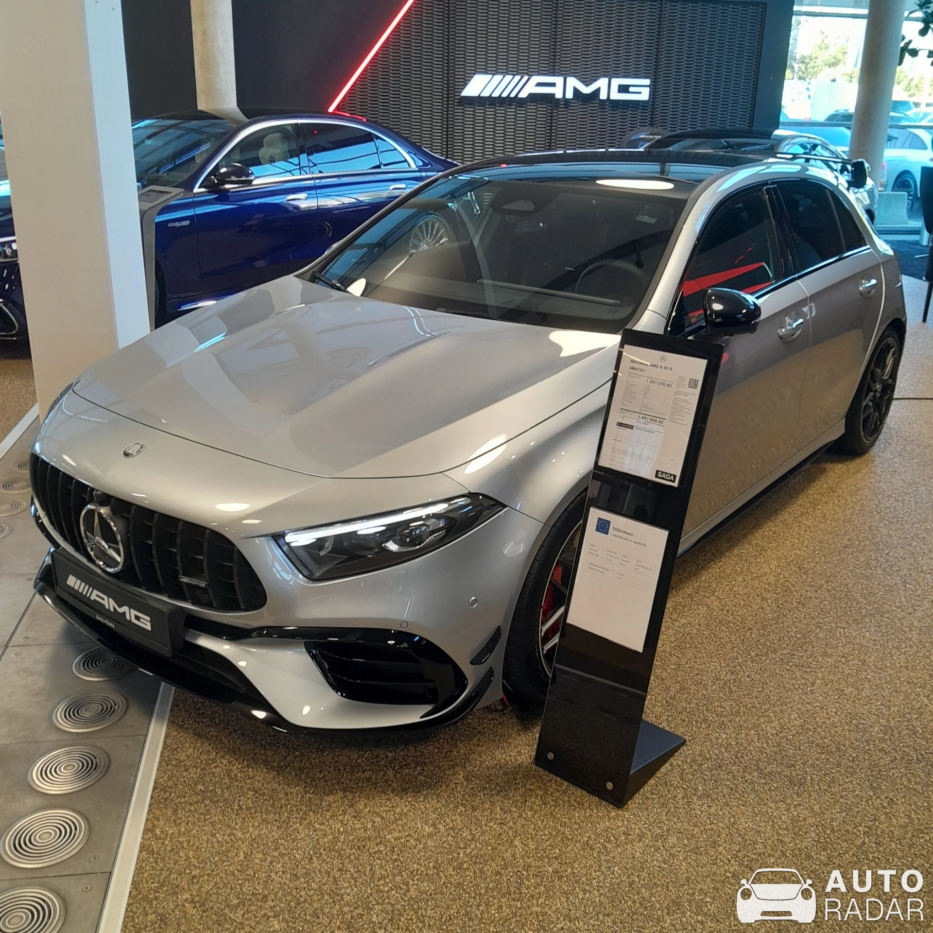 Mercedes-AMG CLA 45 Shooting Brake X118 spotted in Praha