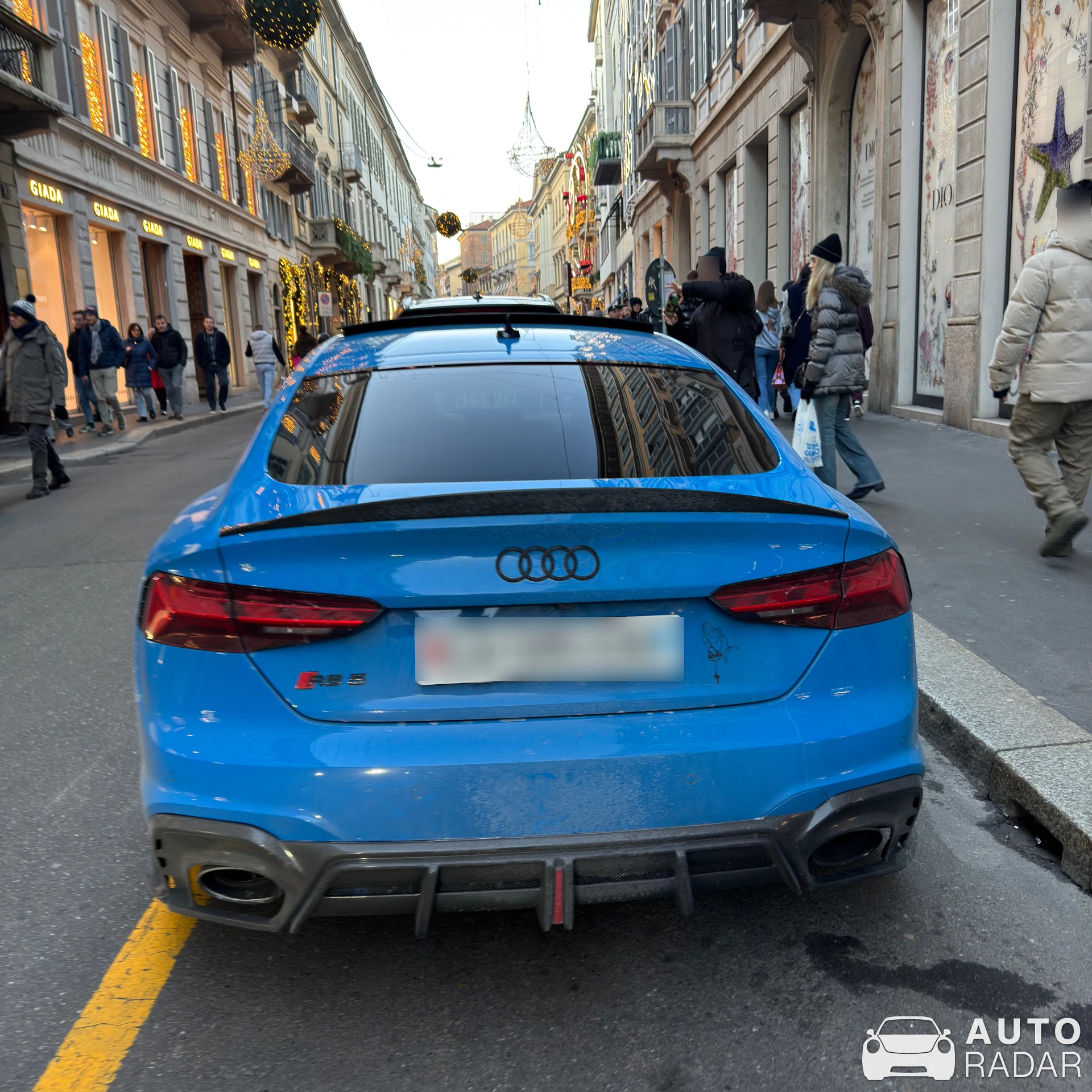 Audi RS5 Sportback B9 2021 spotted in Milano, Italia