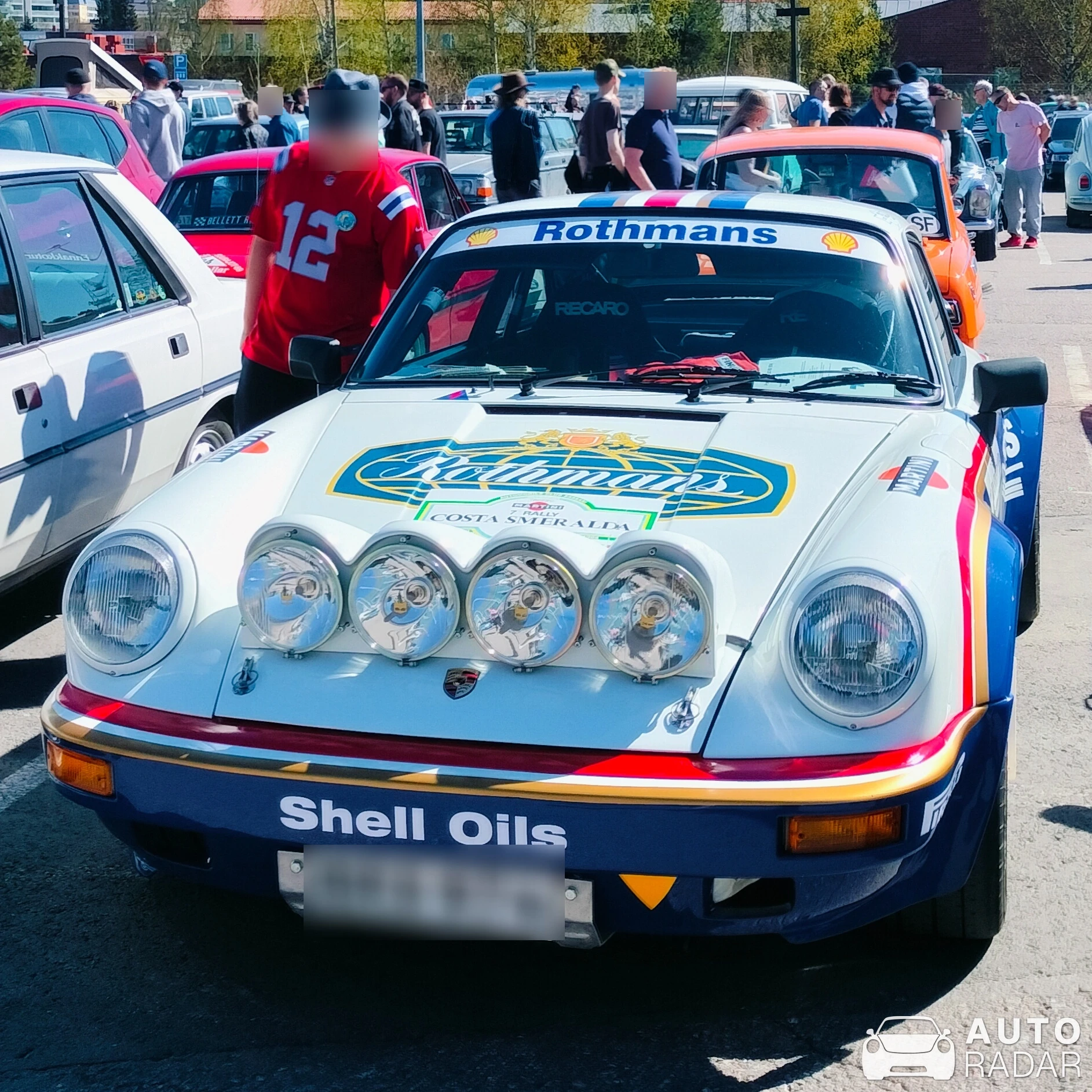 Porsche 911 SC/RS Rothmans Safari Tribute spotted in Lahti