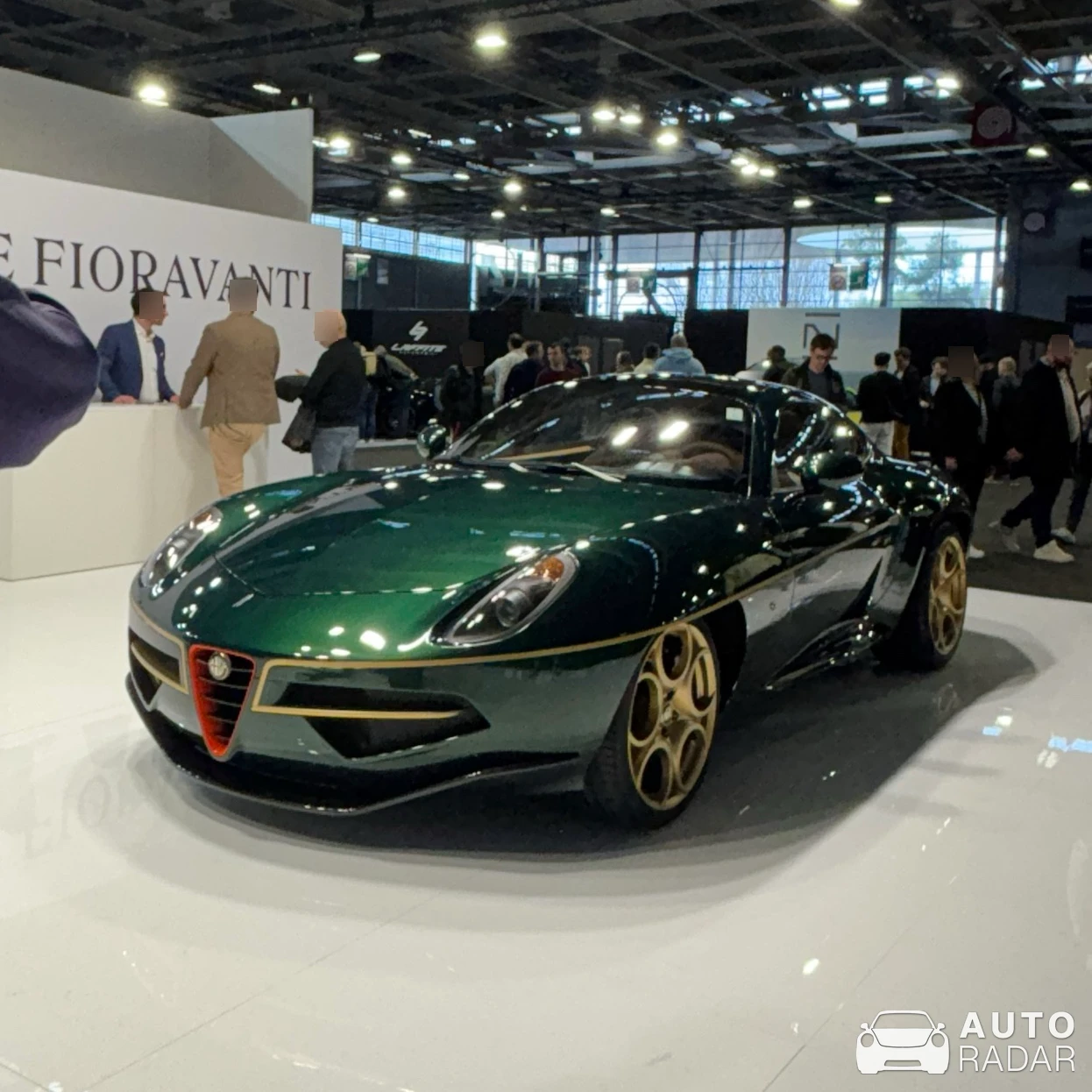 Alfa Romeo Disco Volante spotted in Paris