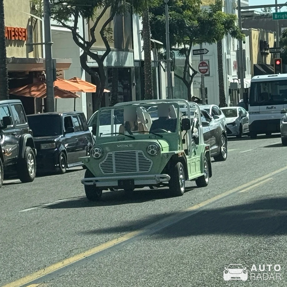 Mini Moke spotted in Beverly Hills, United States