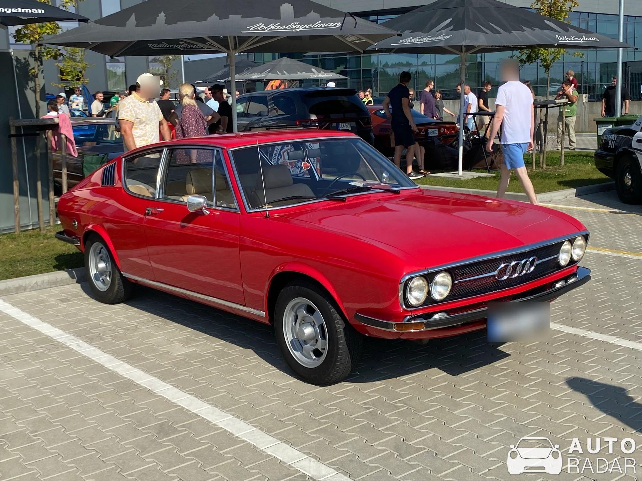 Audi 100 Coupe S C1 spotted in Kaunas, Lietuva