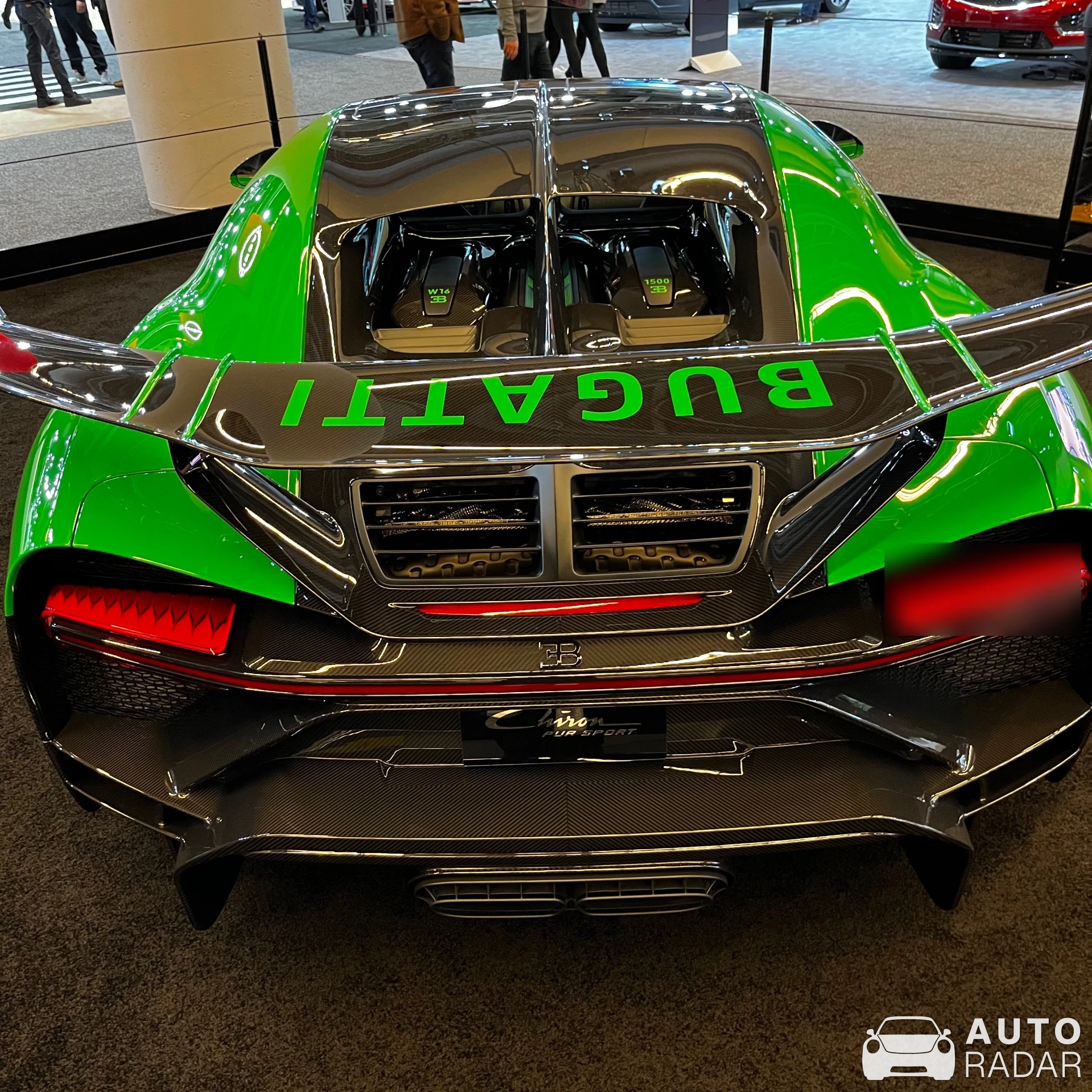 Bugatti Chiron Pur Sport spotted in Montréal, Canada