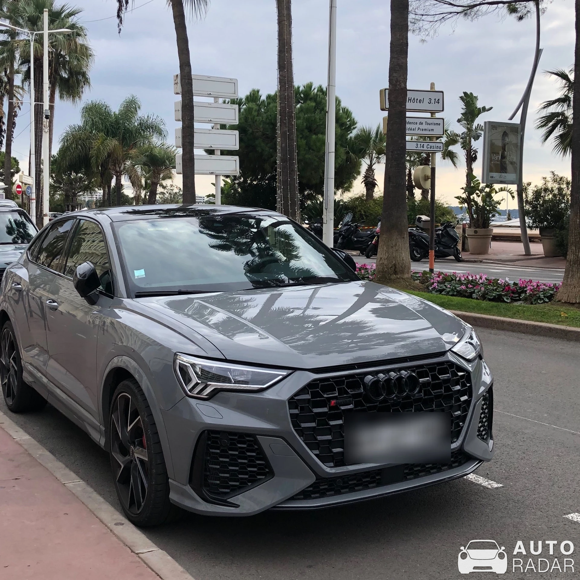 Audi RS Q3 spotted in Cannes, France