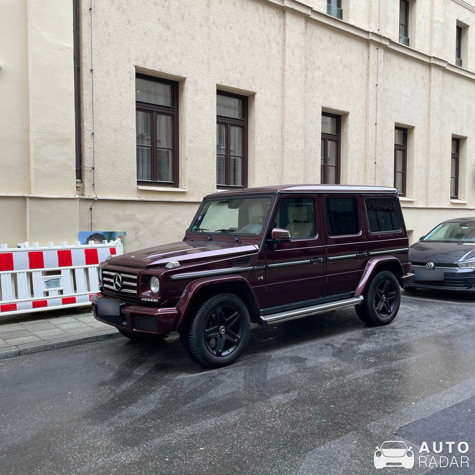 Mercedes-Benz G 500 GE V8 spotted in München
