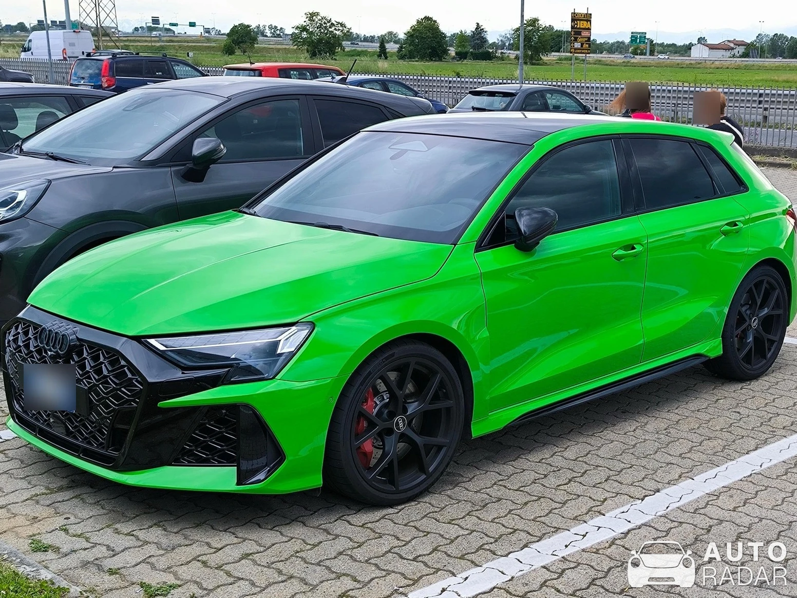 Audi RS3 Sportback 8Y spotted in Carmagnola