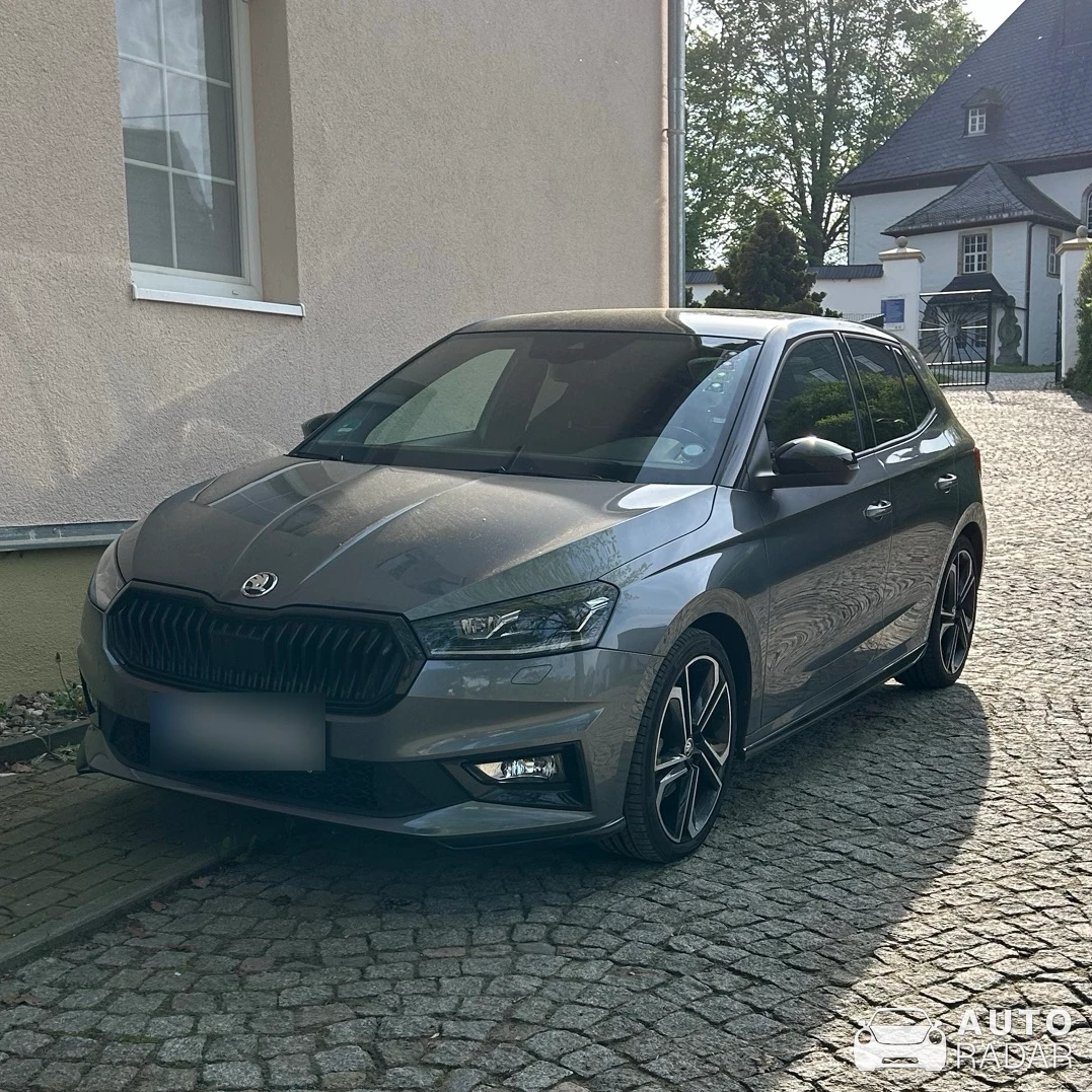 Škoda Fabia vRS spotted in Zwönitz