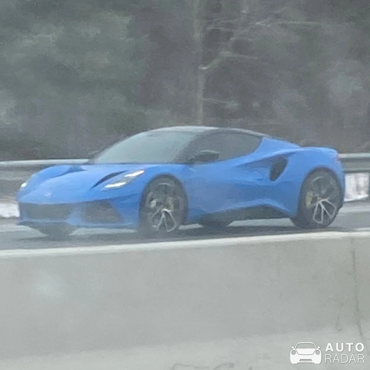 Lotus Emira V6 spotted in Foxborough, United States