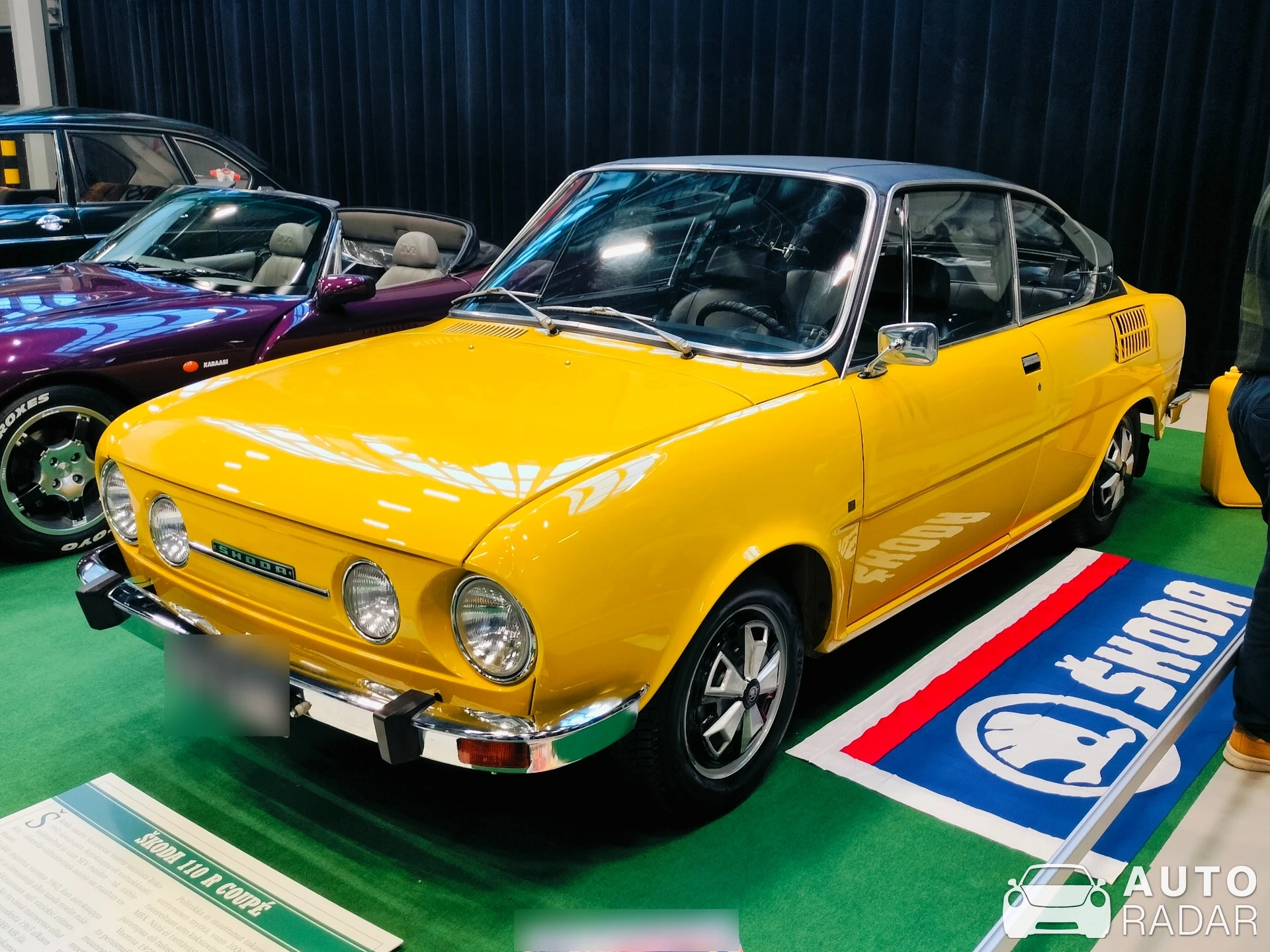 Škoda 110 spotted in Lahti