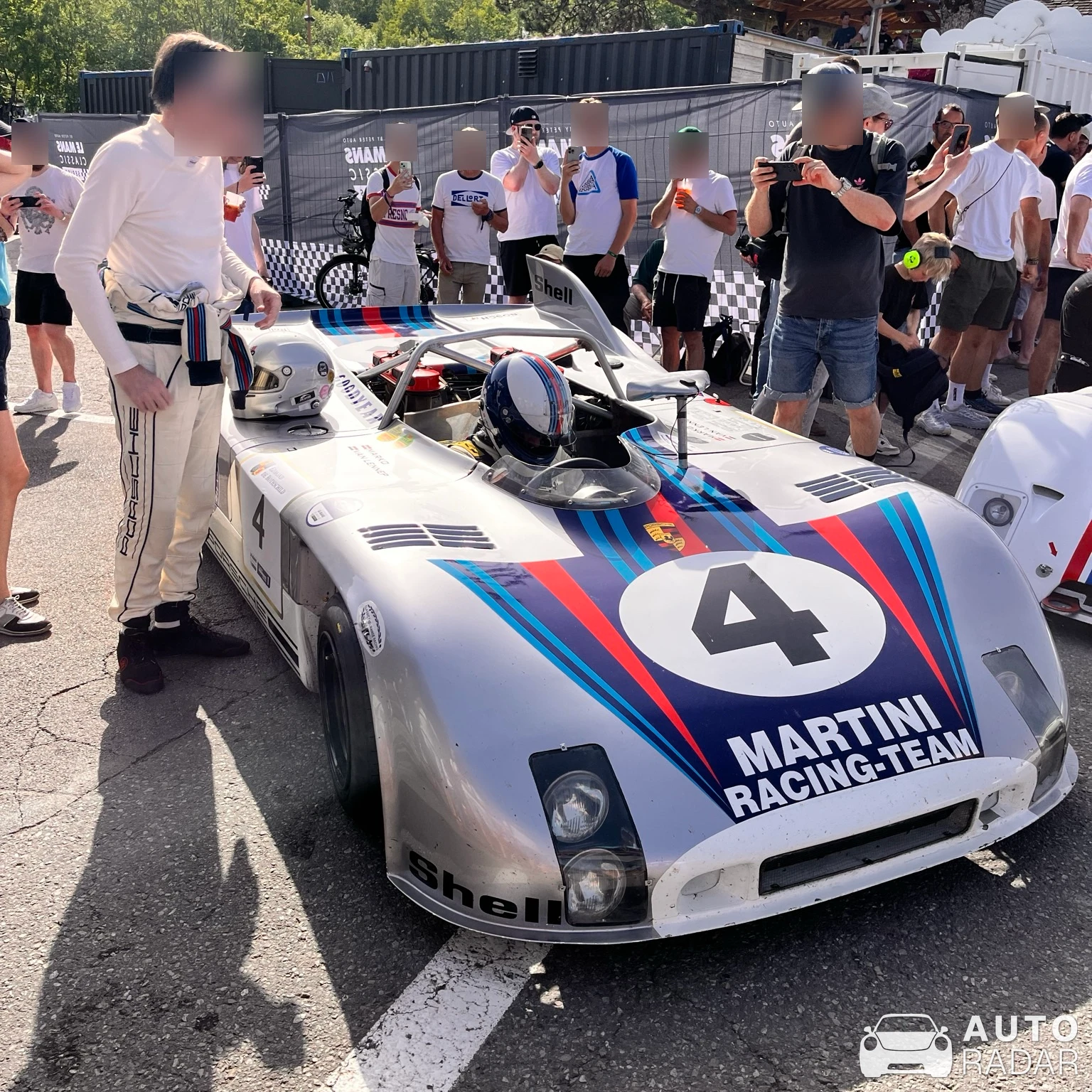 Porsche 908/03 Spyder spotted in Stavelot