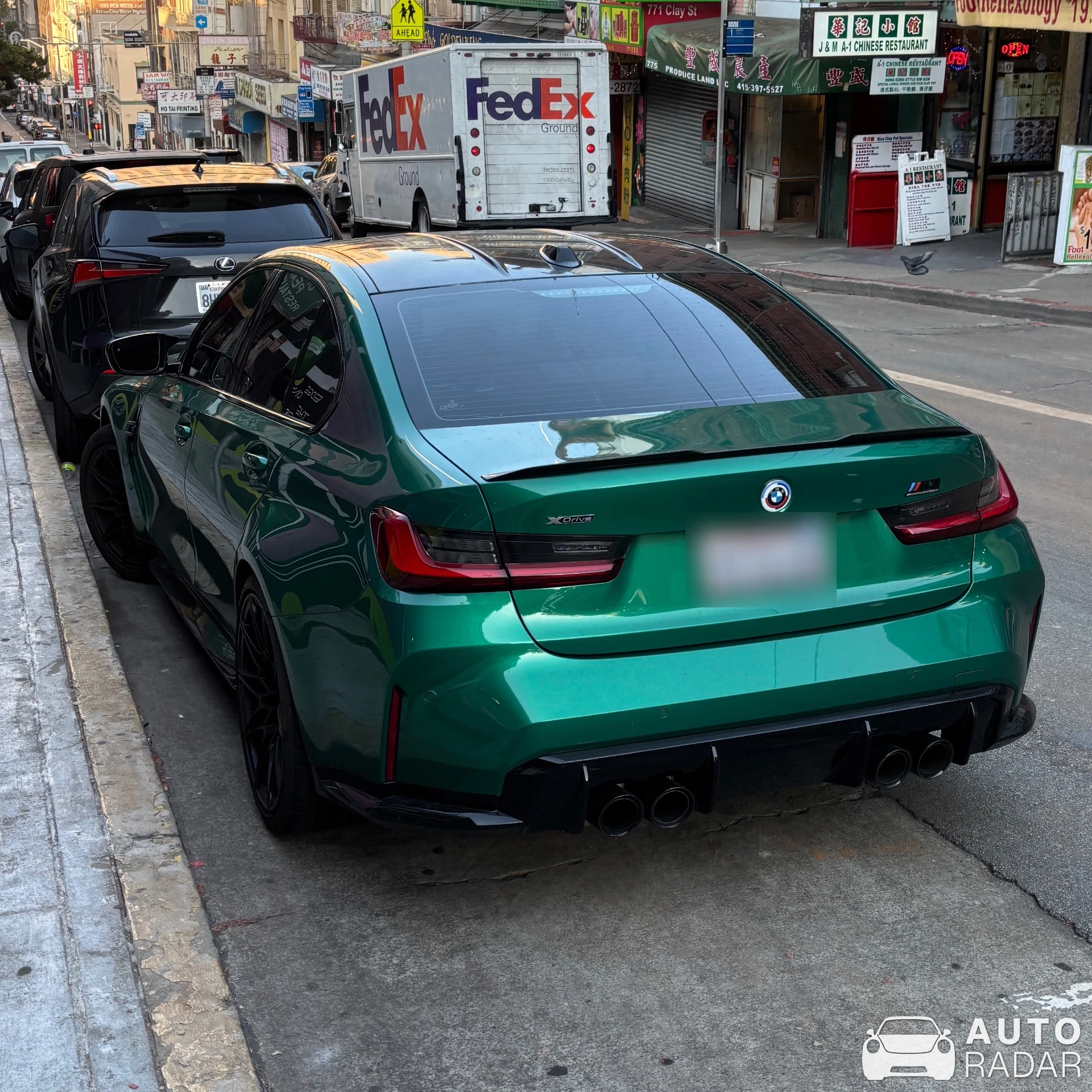 BMW M3 G80 Sedan Competition spotted in San Francisco, USA