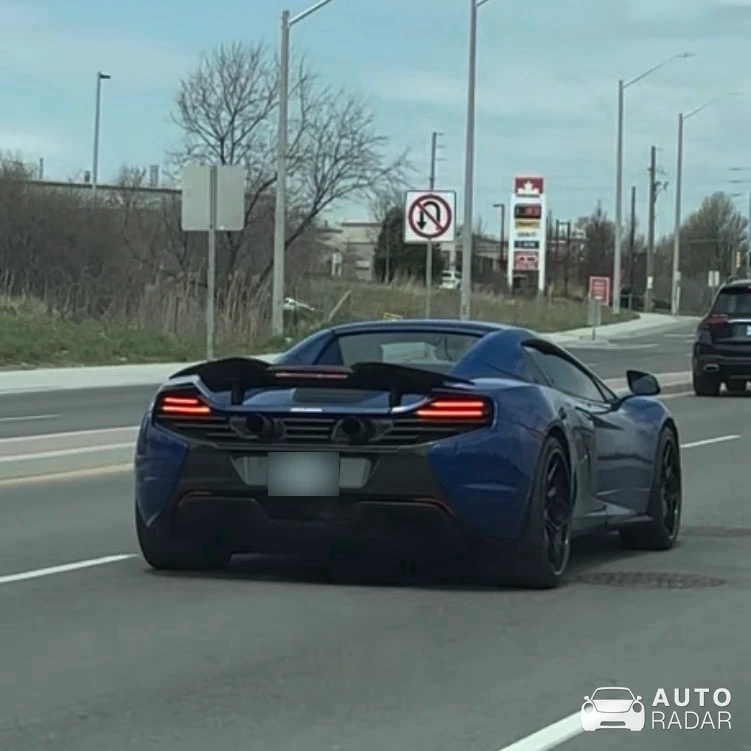 McLaren 675LT Spider spotted in Ajax