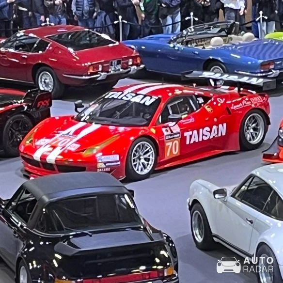 Ferrari 458 Italia GT3 spotted in Paris