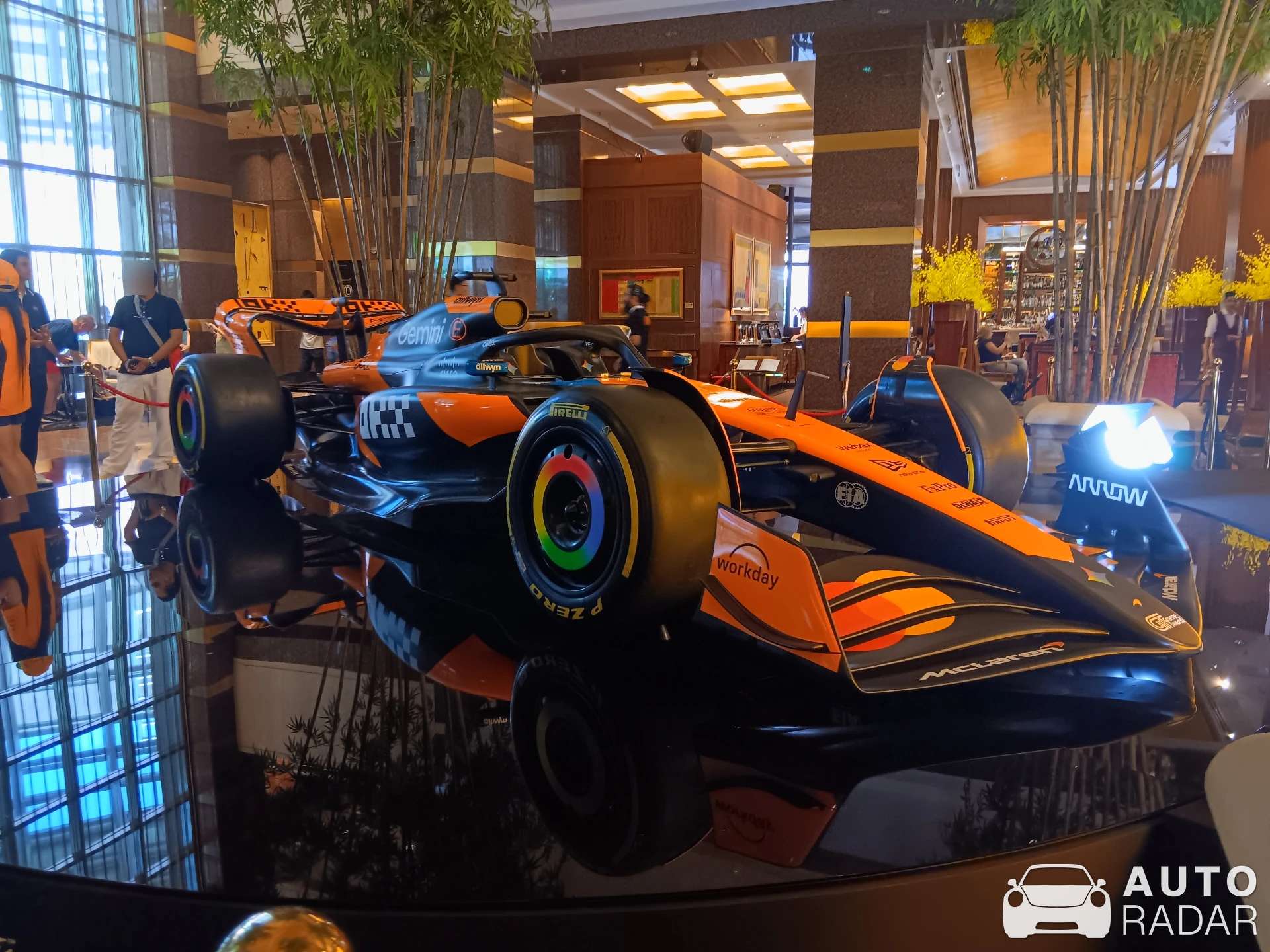 McLaren MCL39 spotted in Singapore