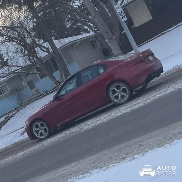 Alfa Romeo Giulia Quadrifoglio spotted in Calgary, Canada