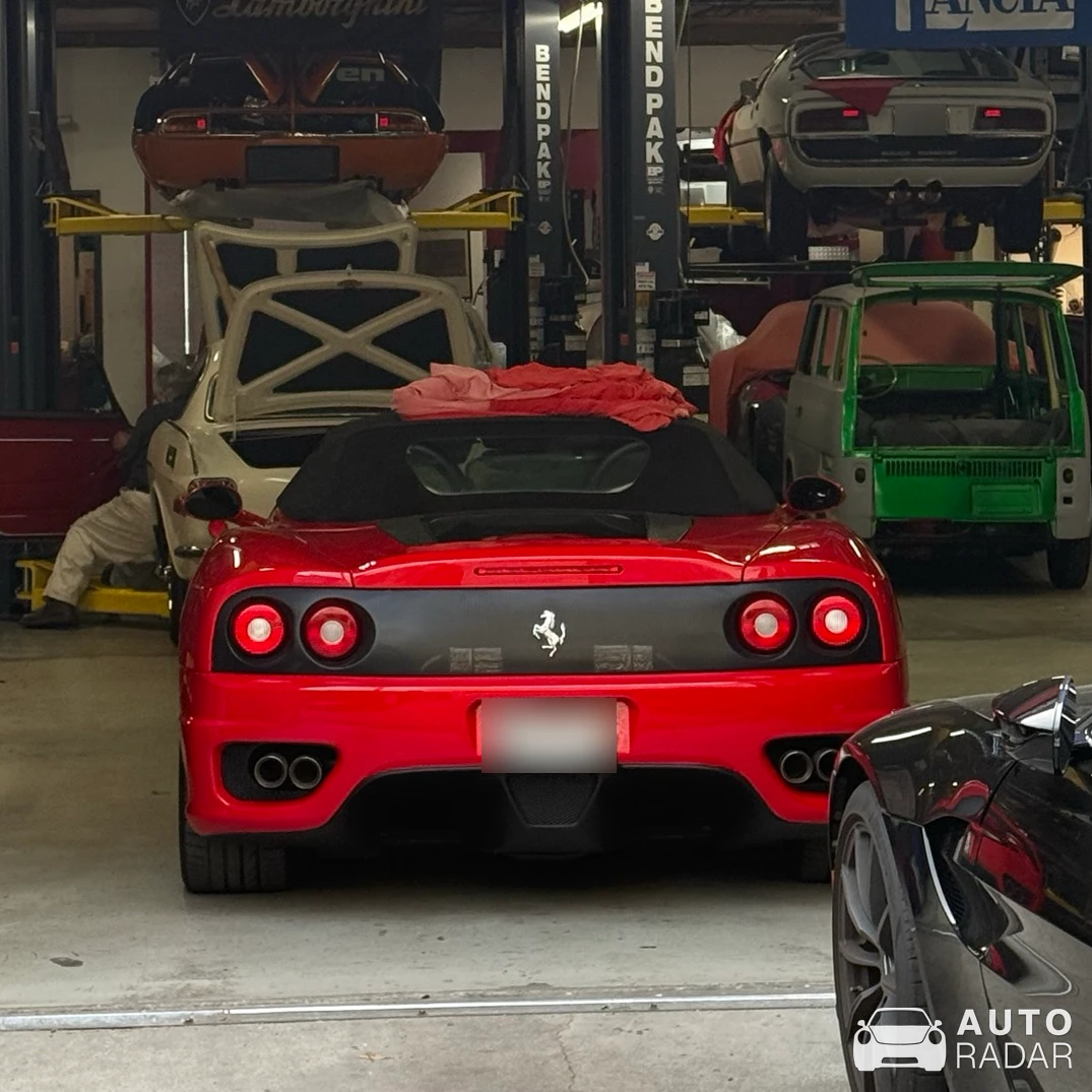 Ferrari 360 Spider spotted in Los Angeles, United States