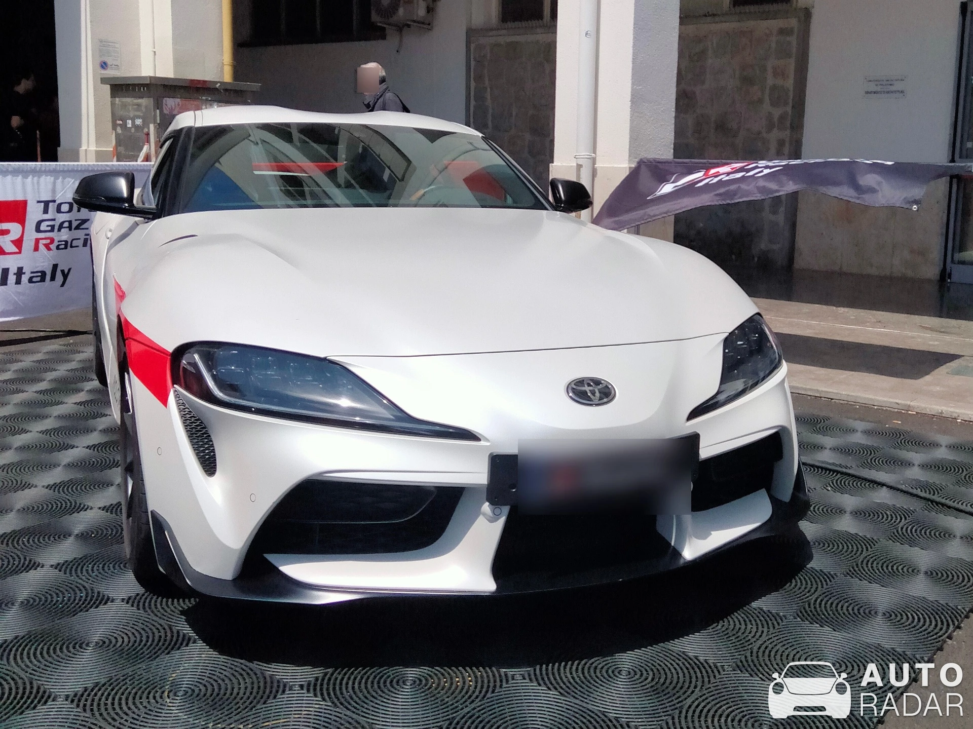 Toyota GR Supra A90 Varis spotted in Palermo, Italy